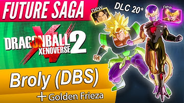 NEW FUTURE Saga Part 3 DLC 20 DB Xenoverse 2  Skills +Moveset Gameplay
