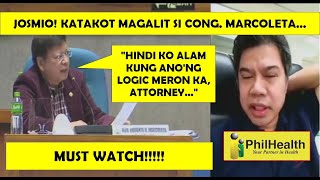 GANITO MAGALIT SI CONG. MARCOLETA. MAJOR SCOLDING OF PHILHEALTH LAWYER. - PART 1