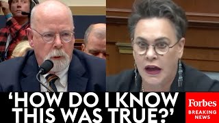 'So Corrupt And So Rotten': Harriet Hageman Shreds The FBI At John Durham Hearing