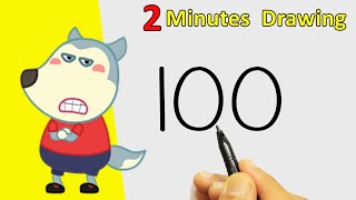 🔴🔴 How to draw Wolfoo learn the colors 🌈 Wolfoo en Español