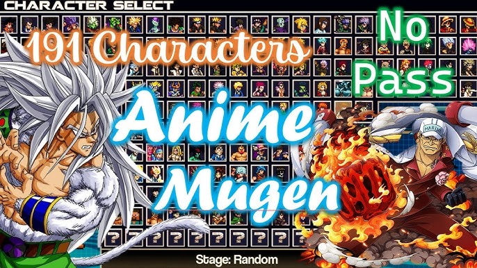 NOVO MUGEN ANIMES PARA ANDROID APK 325 CHARACTERS [DOWNLOAD/DESCARGA]  NARUTO, DRAGON BALL SUPER - JLGAMES Z