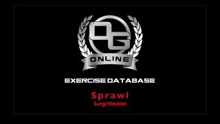 Sprawl Lunge Variation