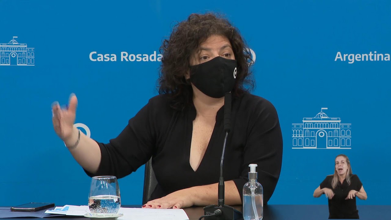 EN VIVO | Conferencia de prensa Carla Vizzotti al término de la reunión del Consejo Federal de Salud