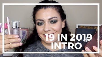 FINISH 19 IN 2019 PROJECT PAN INTRO | Makeup and skincare ROLLING  PP
