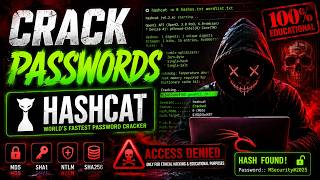Crack Passwords using Hashcat in Kali Linux | Cyber Security Awareness