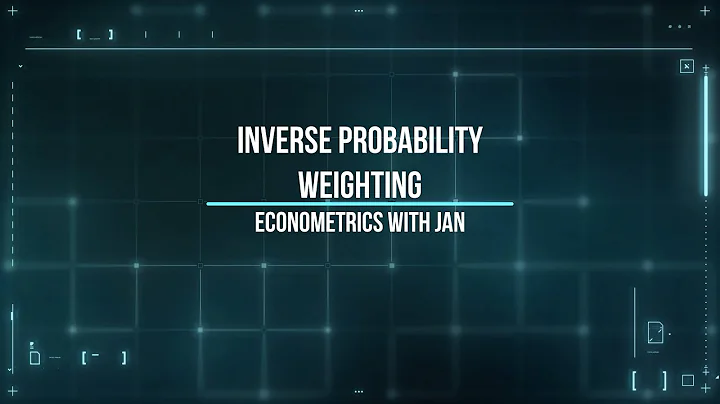 Propensity Score 1 - Intuition & inverse probability weighting