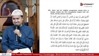 LIVE Malu | Hadits No.600 - Ustadz Abdullah Zaen, Lc. M.A.