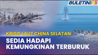 KRISIS LAUT CHINA SELATAN | Filipina, AS Siap Sedia Gagalkan Tentera Penceroboh