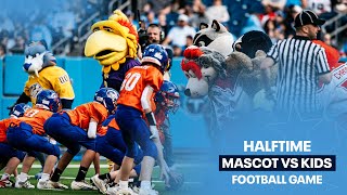 Mascots vs Kids Halftime Showdown