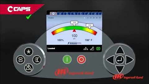 Ingersoll Rand 55, 75 kW R Series Rotary Screw Air Compressors