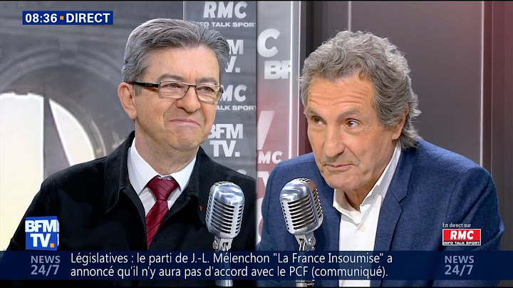 LÉGISLATIVES : «NOUS SOMMES EN CAMPAGNE POUR GAGNER» - Mélenchon