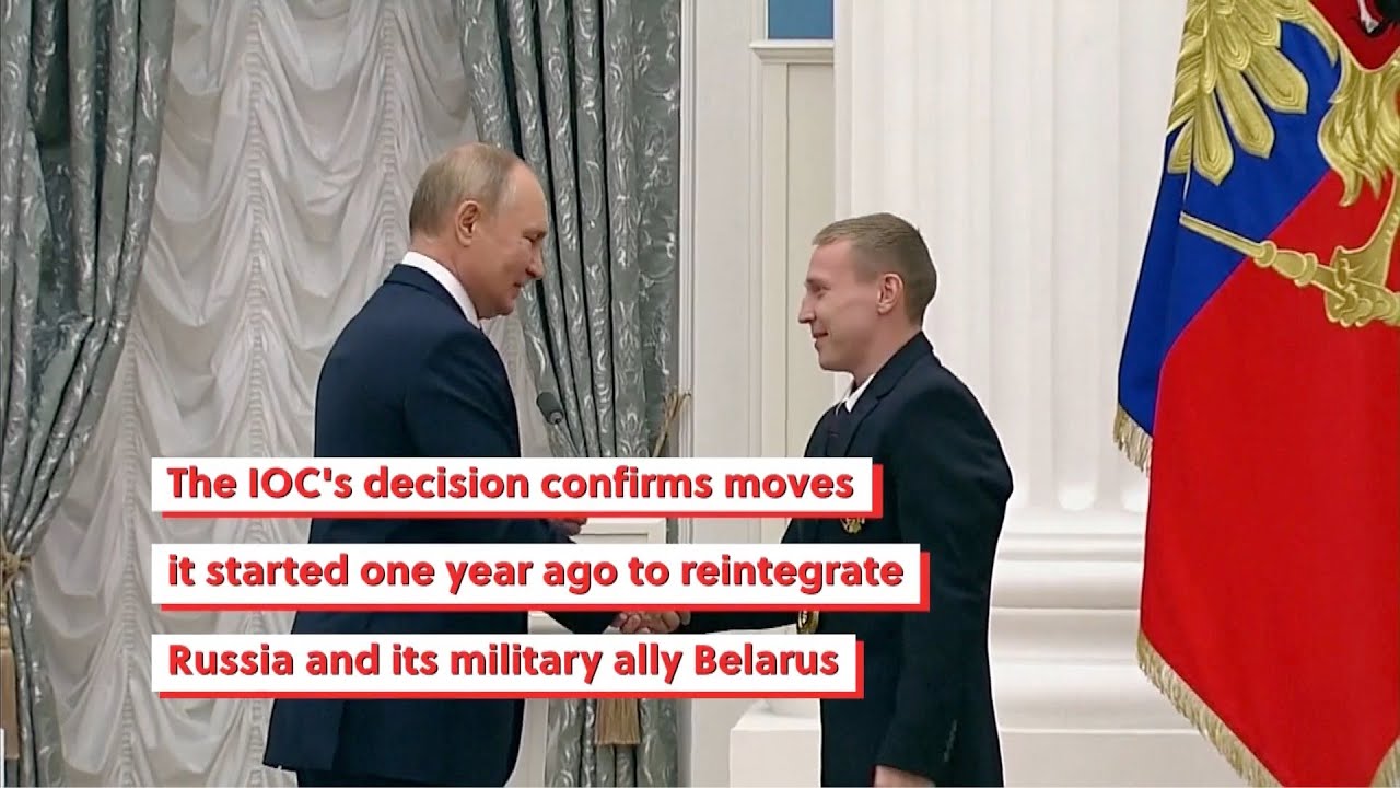 Russian athletes allowed at Paris 2024 with approved neutral status; Team of Russia remains banned