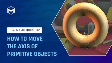 #C4DQuickTip 2: How to move the axis of primitive objects in Cinema 4D