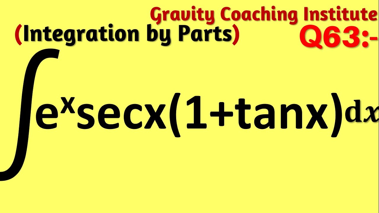 Q63 Integrate e x Sec x 1 tan x Dx Integral Of E x Sec x 1 tan q63-integrate-e-x-sec-x-1-tan-x-dx-integral-of-e-x-sec-x-1-tan