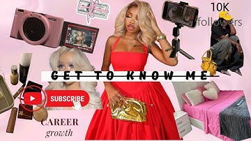 Get To Know Me Video 😌🌸 #lifestylevlog#introductionvideo#contentcreat#rebrandingjourney#youtubeintro