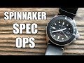 Tactical, Stealth, Minimalistic! Spinnaker Spence Automatic Dive Watch (SP-5063) - Perth WAtch #185