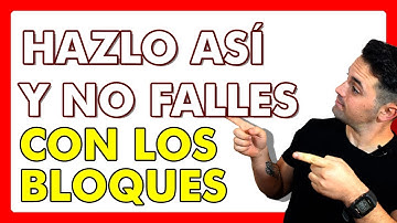 Aprende Cómo INSERTAR BLOQUES en AutoCAD BIEN ✅