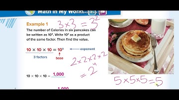 Grade 5 Chapter 2 Lesson 3 Powers and Exponents