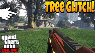 GTA V GLITCH HOW TO GET INSIDE TREE *VERY EASY*