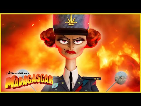 La capitana Dubois se enfurece | DreamWorks Madagascar en Español Latino