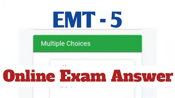 NSOU BDP EMT 5 Online Final Exam Answer | BDP term end examination answer |