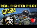 Real Fighter Pilot REACTS to VTOL VR (HD)