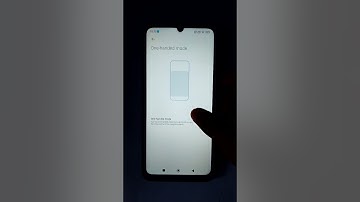 How to activate one - handed mode in Redmi, Poco, Xiaomi devices