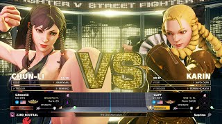 Sfv Champion Edition D3Monex Chun-Li Vs Cliff Karin Online Matchs 05-24-2023