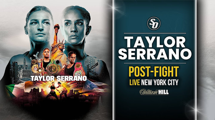 POST FIGHT • Katie Taylor vs. Amanda Serrano • LIVE BROADCAST | Madison Square Garden