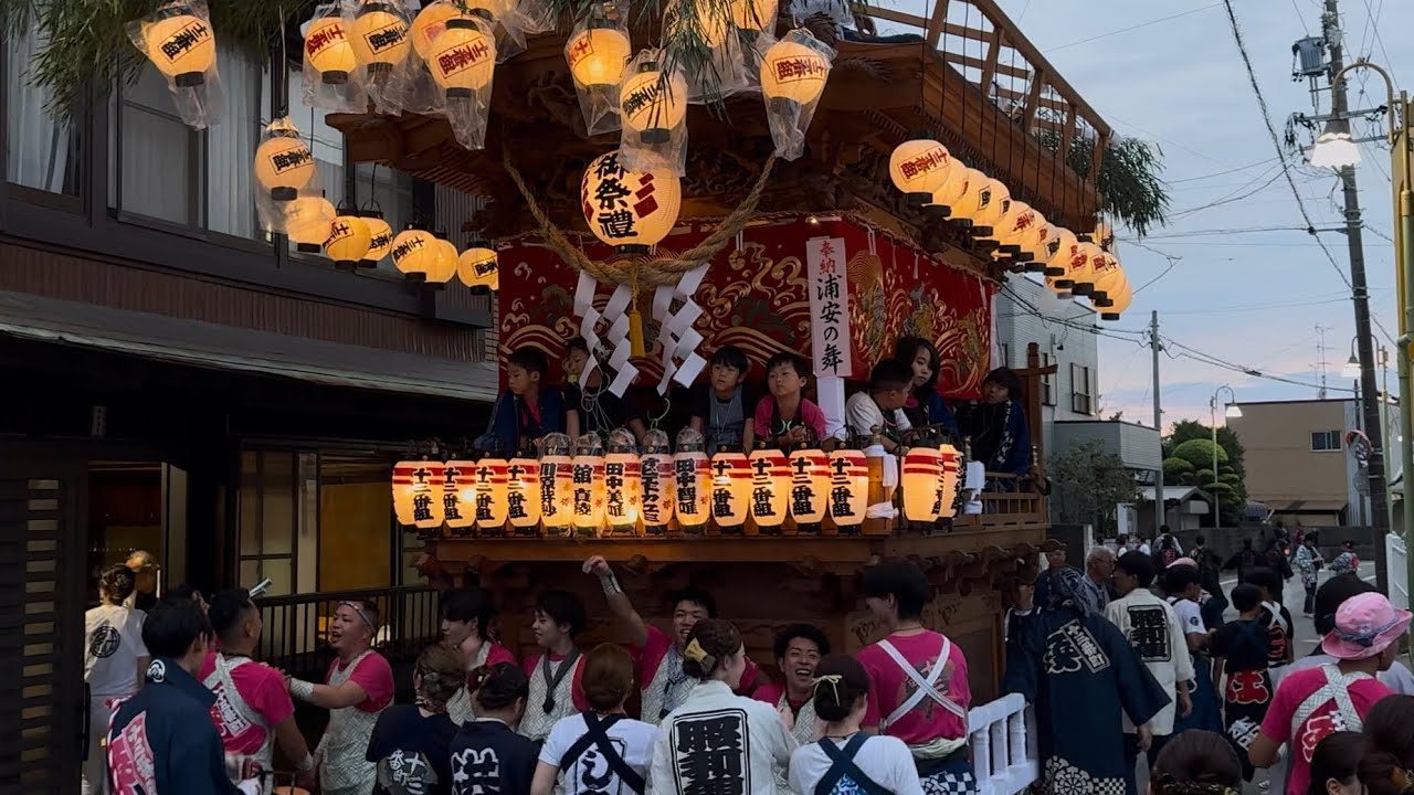 六社神社祭典　遠州福田祭り　2025/10/12