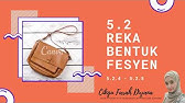 Rbt Tingkatan 1 Bab 5 2 4 Lakaran Reka Bentuk Fesyen Youtube