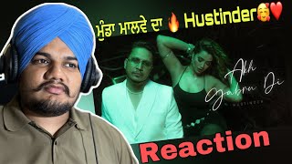 Reaction On Akh Gabru Di - Hustinder | Tdot Records | Latest Punjabi Song 2025