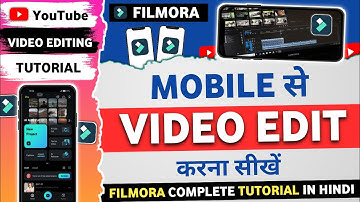 Filmora Video Editing Tutorial Mobile|Filmora Video Editing Full Course in Hindi|Filmora VideoEditor