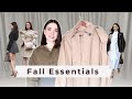 12 Fall Essentials You Need For a Classic Autumn Wardrobe