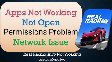 How to Fix Real Racing App Not Working | Not Open | Space Issue