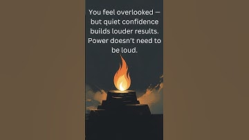 Why Being Silent Can Make You Stronger!