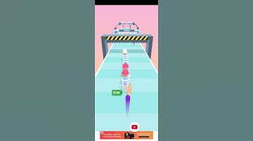 Popsicle Stack level 201 complete collect 14 cups icecream #shorts yengnels