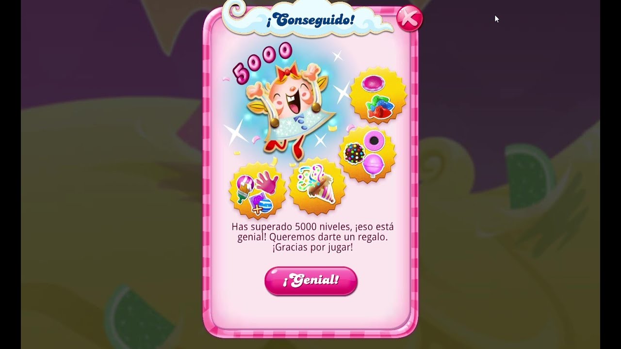 Candy Crush Saga Level 5000 YouTube