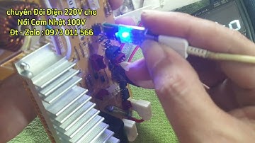 Sửa Nồi Tiger áp suất 2 bi Cắm Nhầm điện 220V !