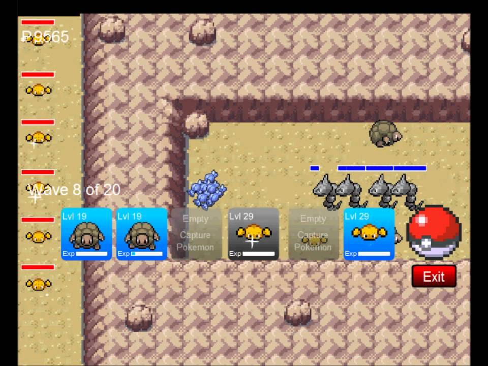 Pokémon Tower Defense: Challenge 3- Mt. Moon