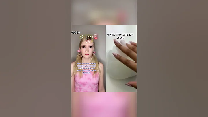 🌈SLIME STORYTIME TIKTOK🌈 When your battery is low you must charge yourself or else