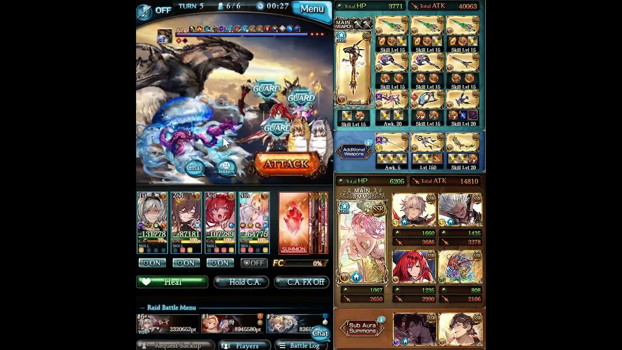 [gbf] hexa earth magna for really, really, really, ridiculously fast rooms | [グラブル] 天元 土 マグナ