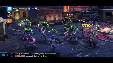 Marvel Strike Force MSF Doom 3.5 BIO Boss Node (one shot)