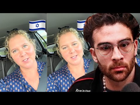 Thumbnail for Amy Schumer goes MASK OFF on Palestine | Hasanabi reacts