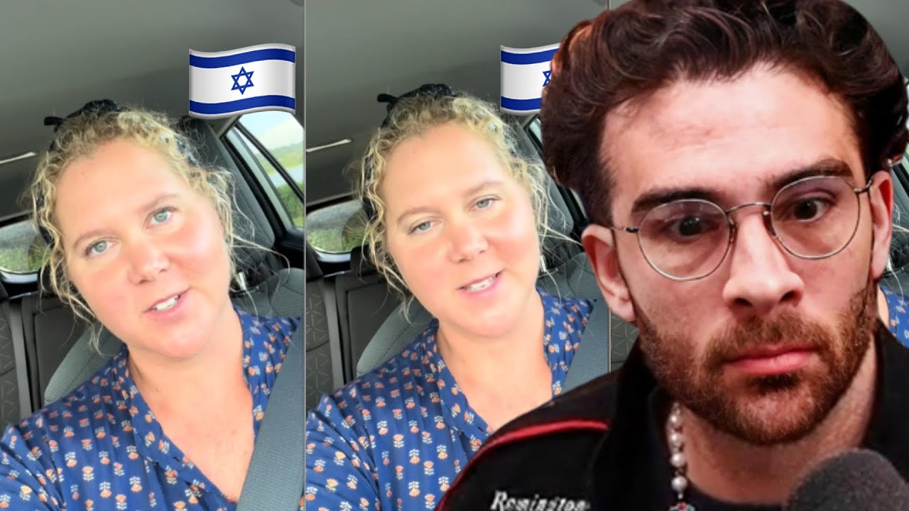 Amy Schumer goes MASK OFF on Palestine | Hasanabi reacts