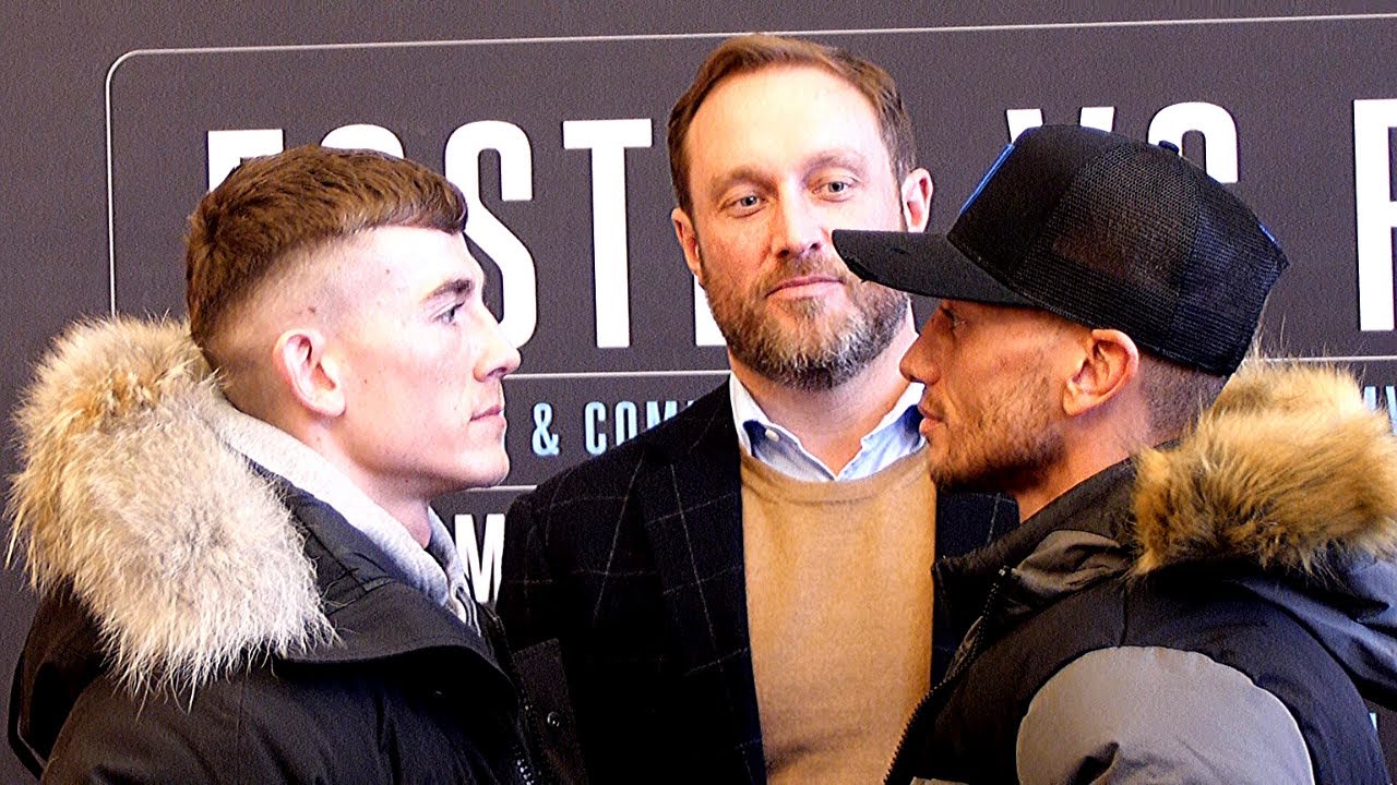 MUTUAL RESPECT Brad Foster vs Lucien Reid 2 FACEOFF | BT Sport & ITV Boxing