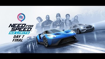 NFS NO LIMITS - Light Camera Traction - Gameplay Day 7 (FINAL) - Ford GT 2017