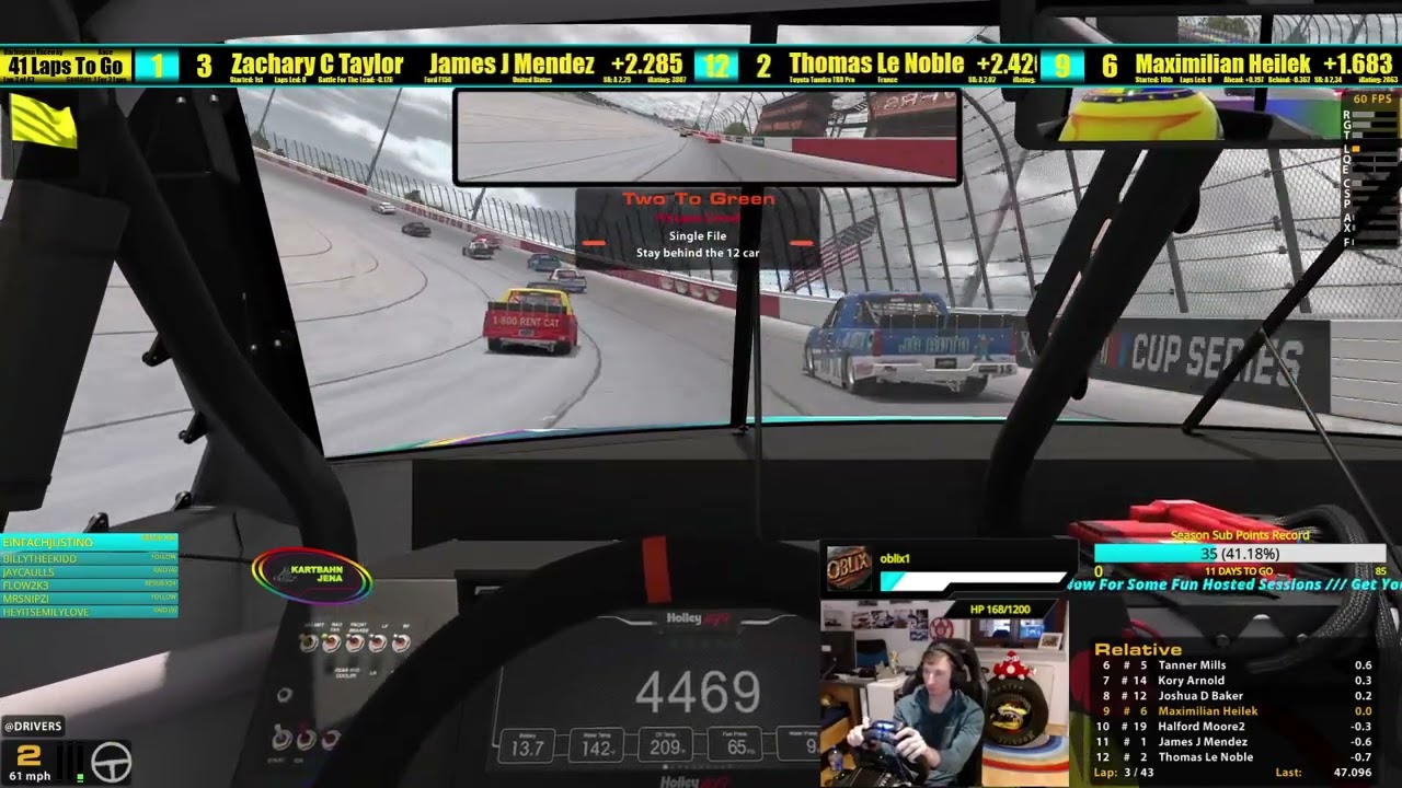 NASCAR Class C Series - Fixed @ Darlington Feat. Tyler Tomassi - iRacing