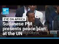 Sudan S Prime Minister Takes His Peace Plan To The UN FRANCE 24 English