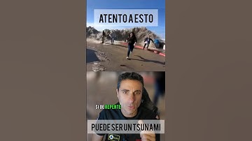 Cuidado con esto, puede ser un tsunami.#supervivencia #curiosidades #emergencia